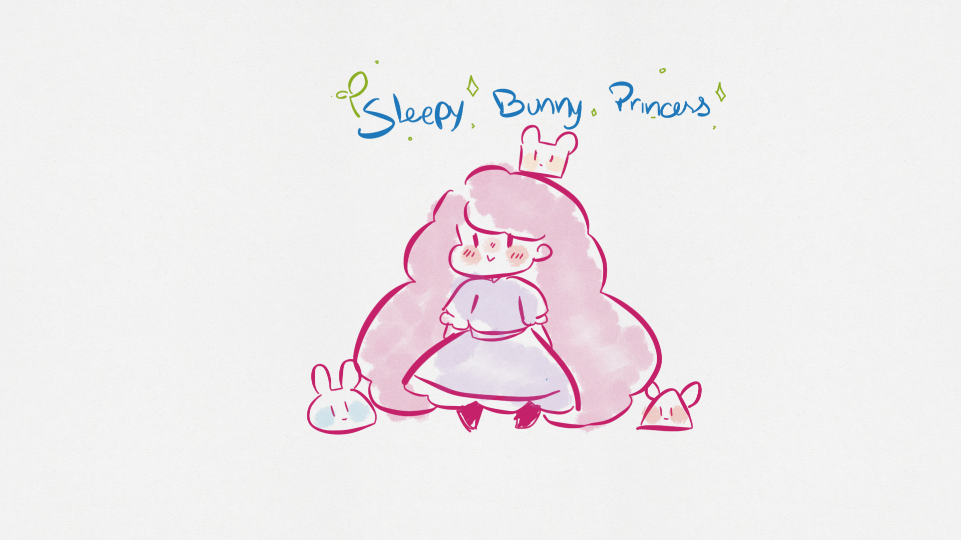 Sleepy Bunny Princess